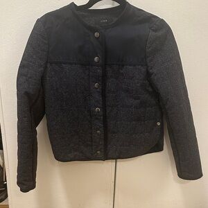 J crew Women's navy and quilted light Jacket